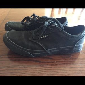 Vans Atwood black canvas shoes